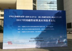 麻豆视频APP下载安装参加2017中国磁性材料及应用技术论坛