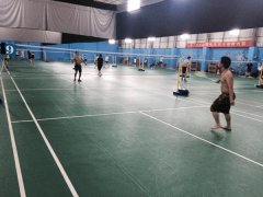东莞市麻豆视频APP下载安装磁电科技有限公司举行羽毛球活动